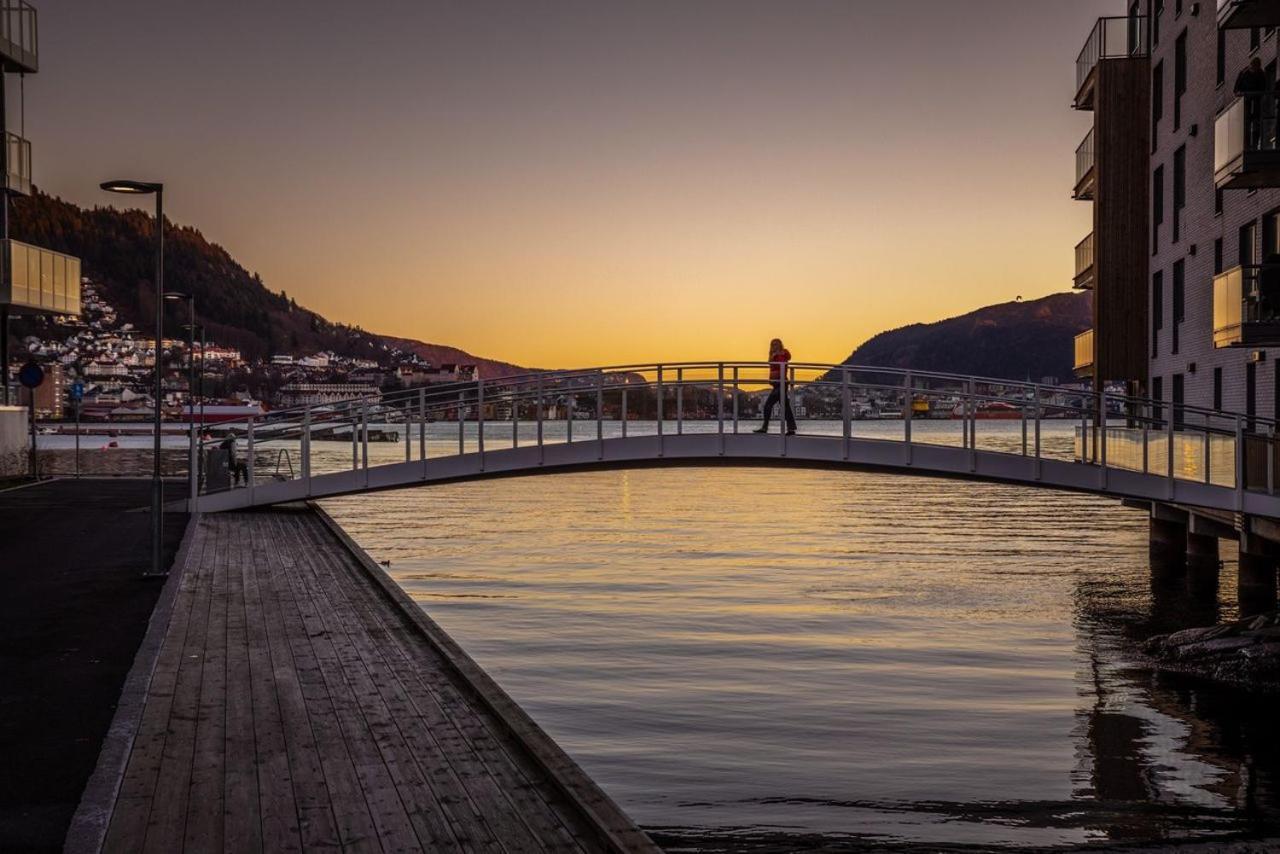 New Penthouse Apartment With Sea View In Bergen Centrum Bagian luar foto