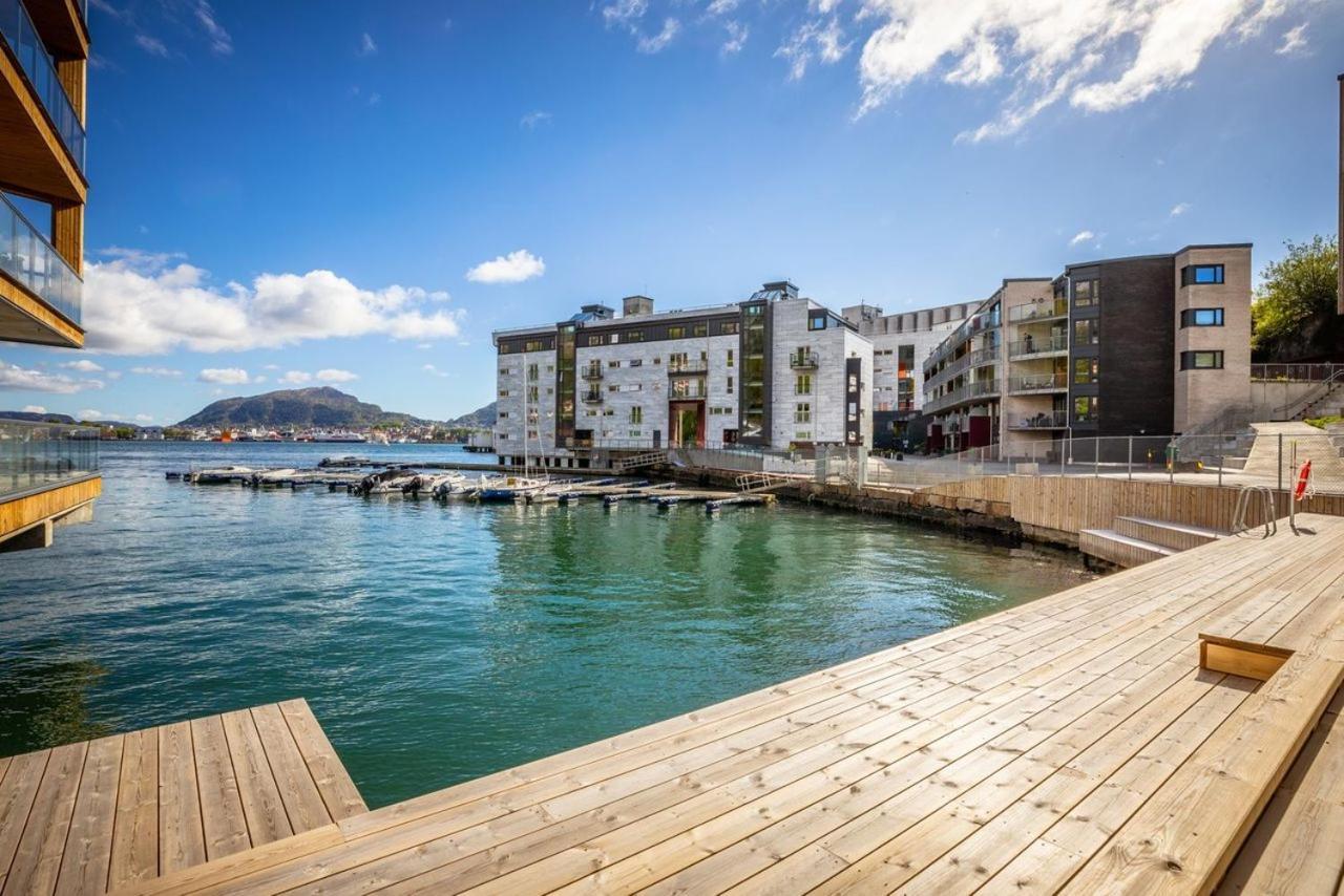 New Penthouse Apartment With Sea View In Bergen Centrum Bagian luar foto