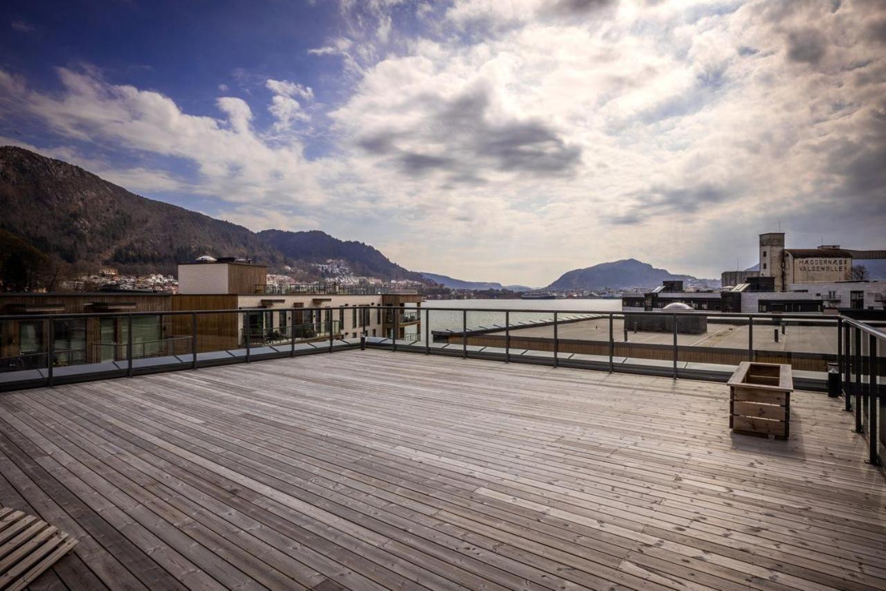 New Penthouse Apartment With Sea View In Bergen Centrum Bagian luar foto